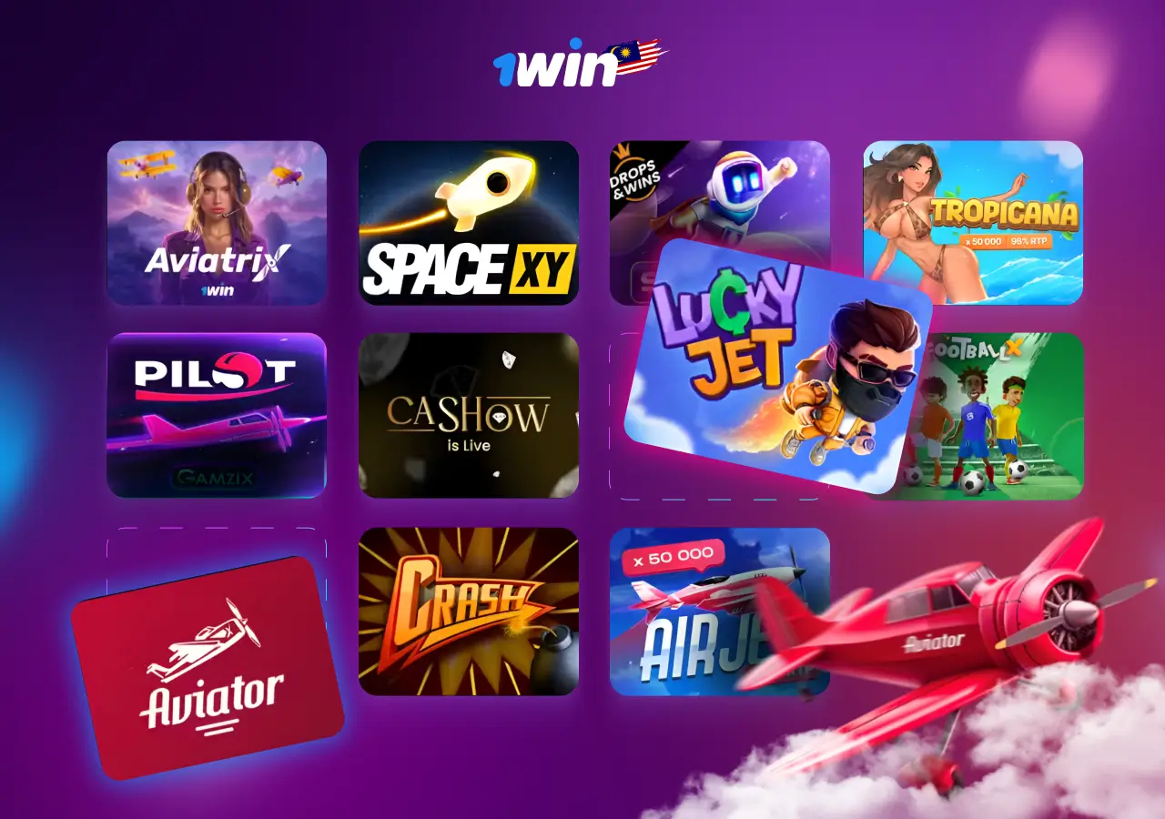 Apakah permainan yang terdapat di kasino dalam talian 1win Apakah permainan yang terdapat di kasino dalam talian 1win